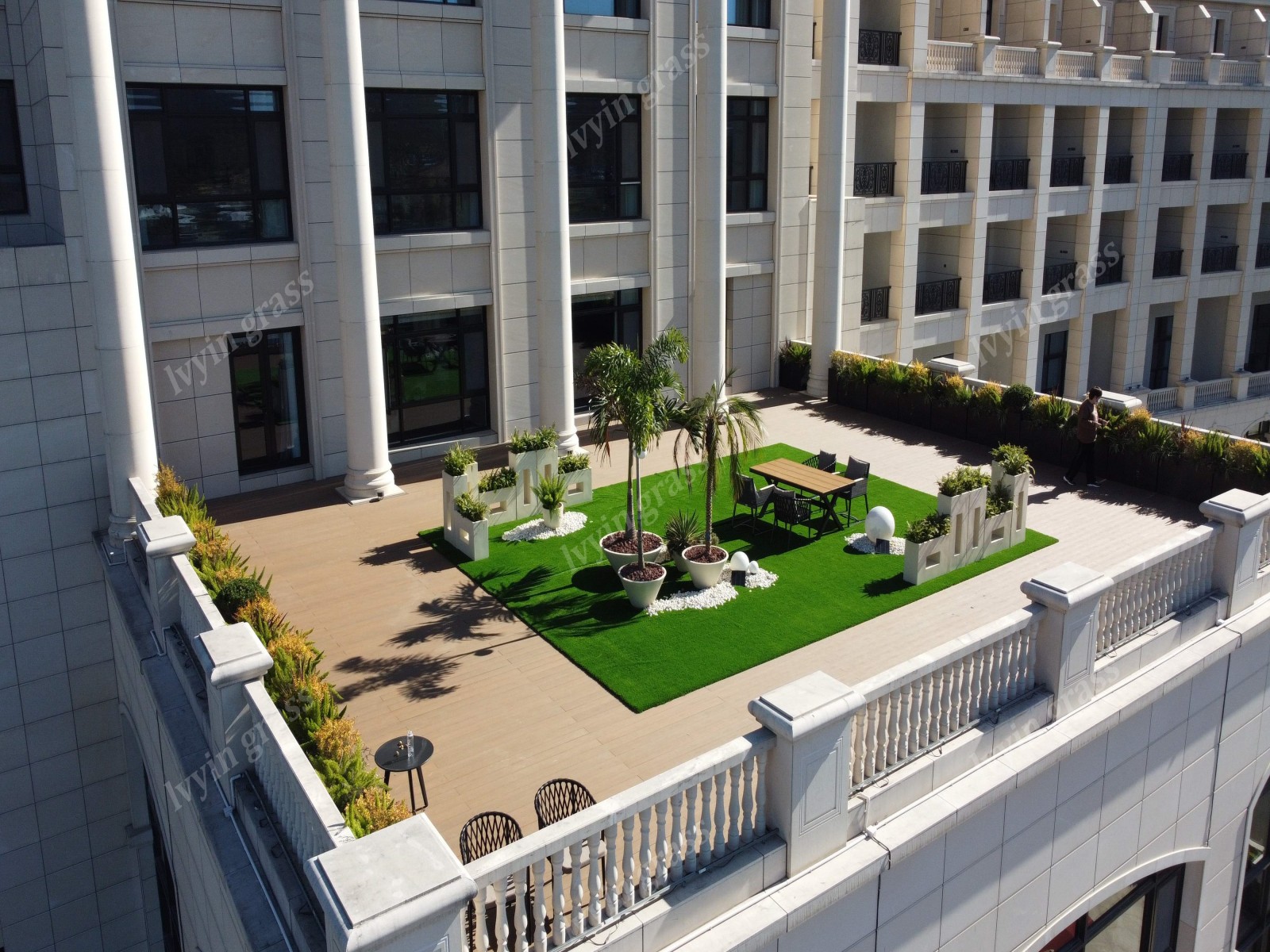 Villa Landscape Turf Project