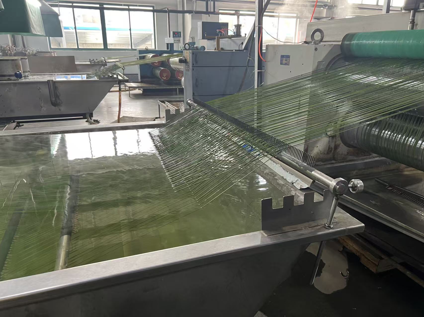 Extrusion and yarn manufacturing