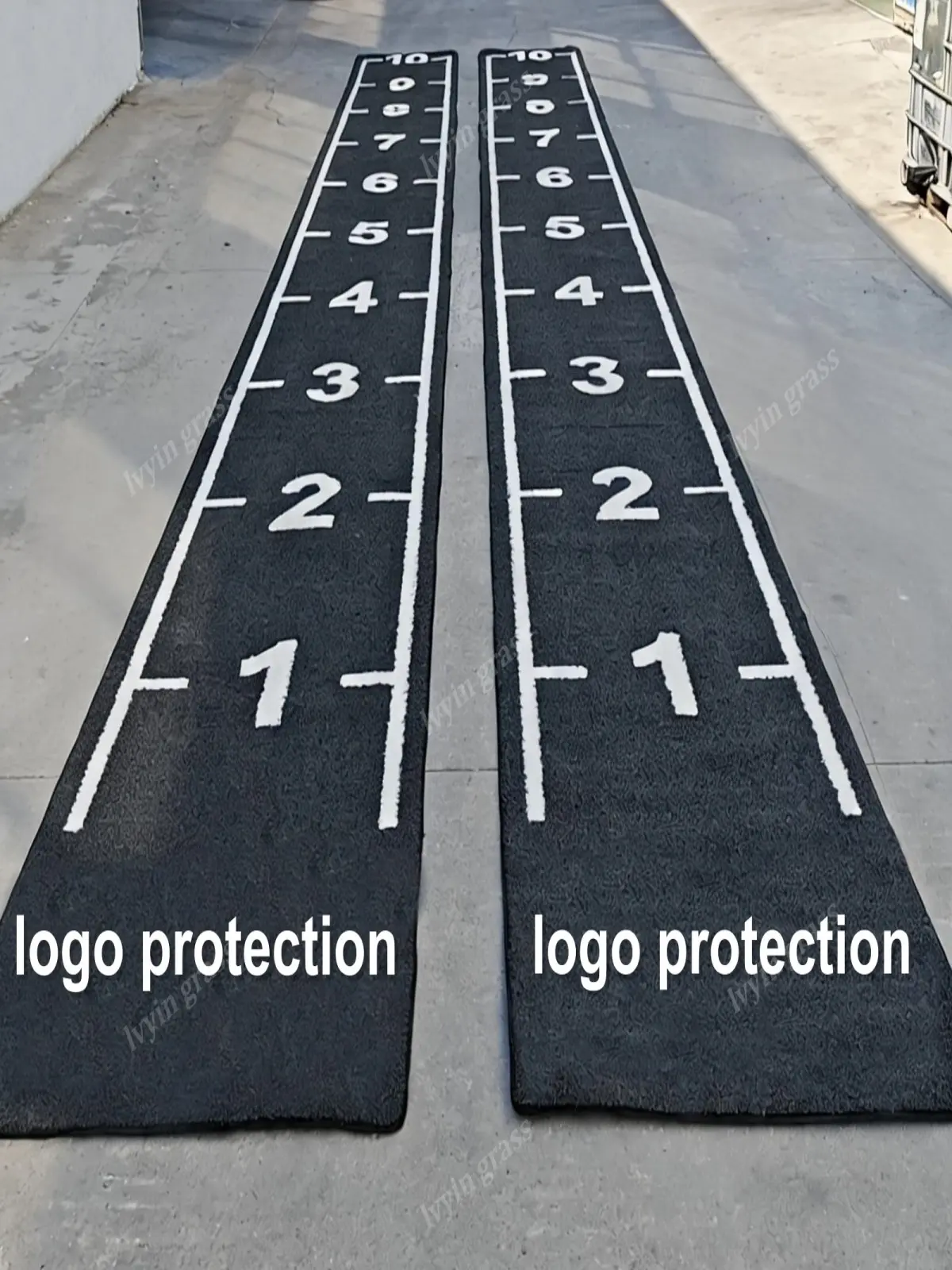 Custom Logo & Pattern artificial turf gallery