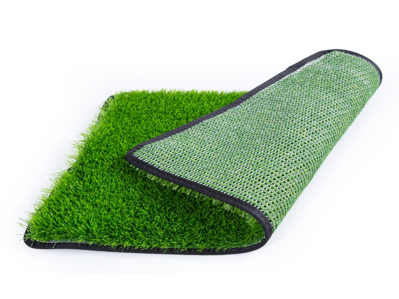 ECO Woven Pet Turf detail backing view