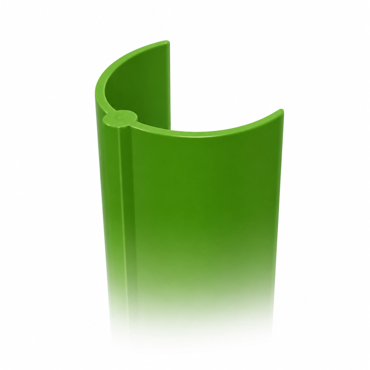 C shape with stem artificial turf yarn